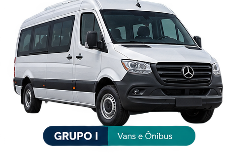 Vans e ônibus